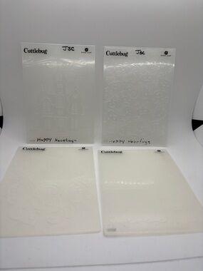 Cuttlebug Cricut Craft Embossing Folders Happy Hauntings More 4